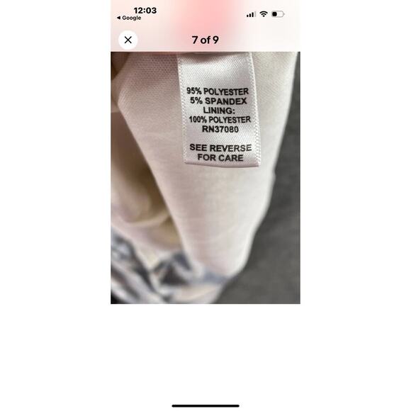 NWT Maxi sleeveless sundress with sassy tie front & plunging V-neck by Cato - Picture 8 of 8